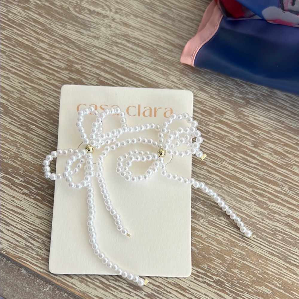 Casa Clara Pearl Beaded Earrings